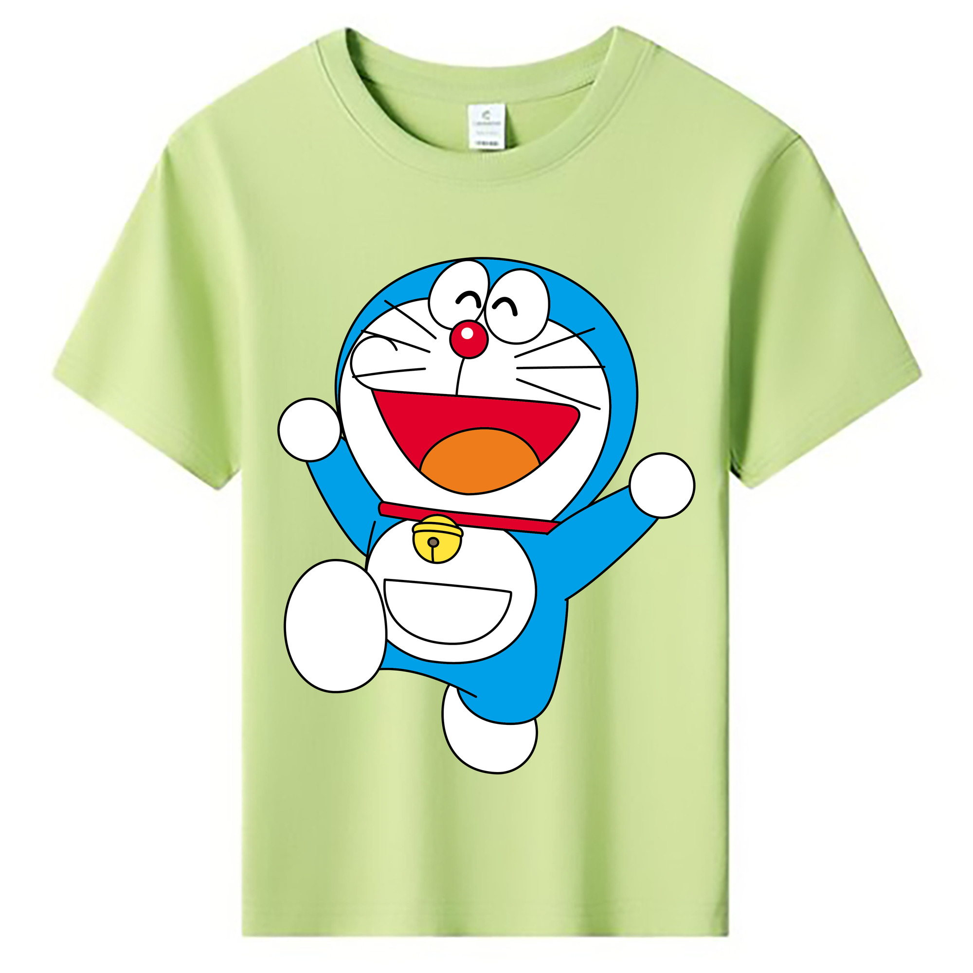 （画像用） ドラえもん Doraemon 綿100％キッズTシャツ（フロントプリント）